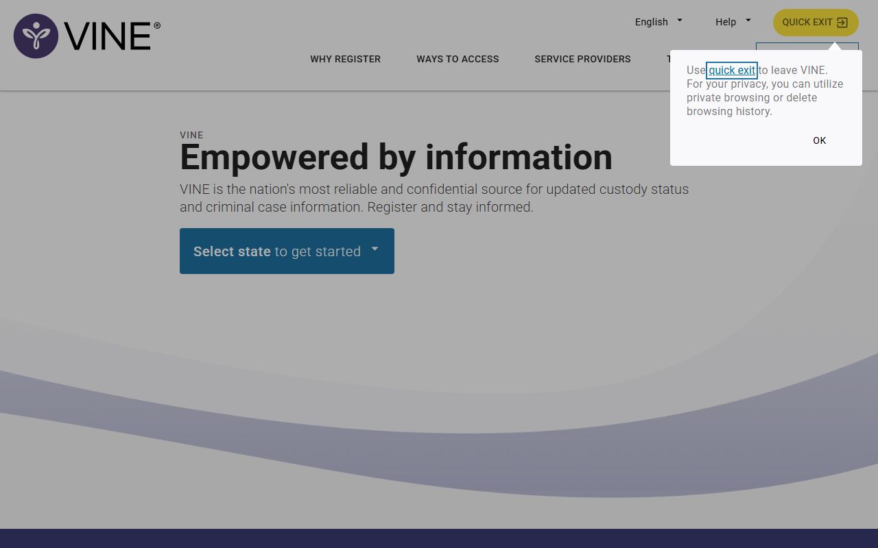 McHenry County inmate records VINELink notification system