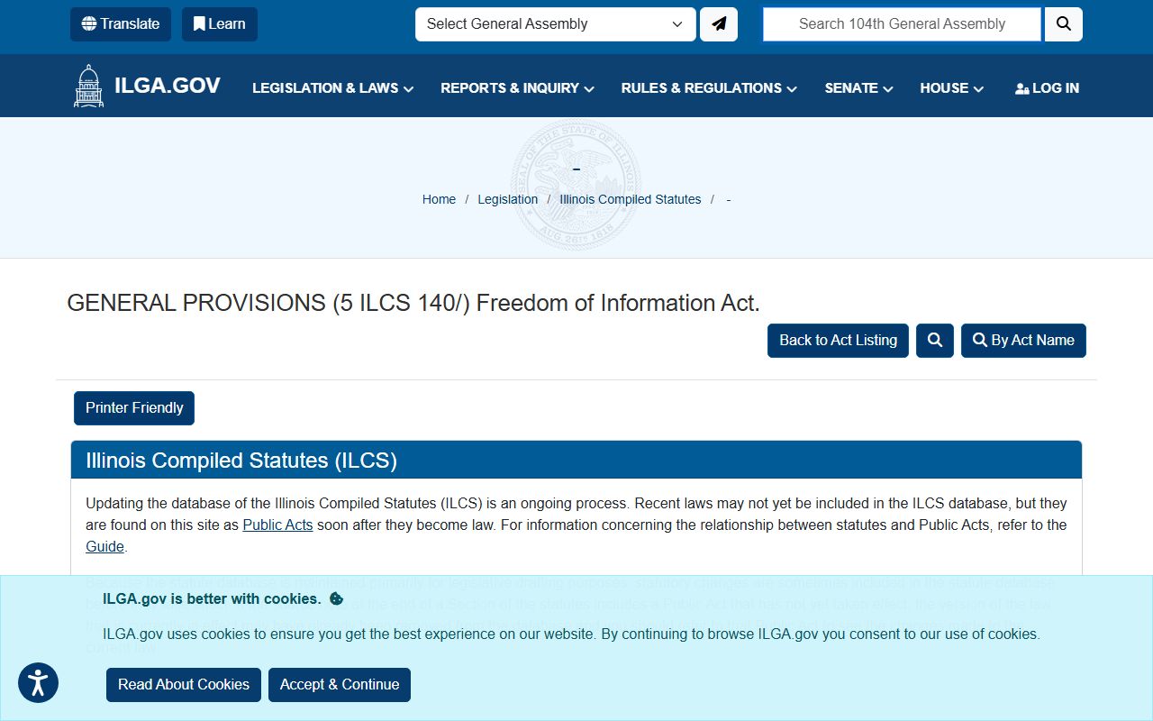 McHenry County public records Illinois Freedom of Information Act page